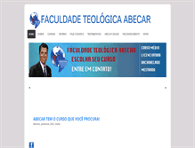 Tablet Screenshot of abecarteologia.com